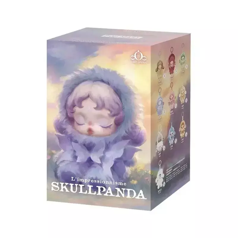 POPMART Skullpanda L'impressionnisme Series Plush Doll Original — (1) Caixa Surpresa